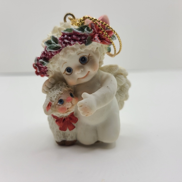 Dreamsicles 1998 Cherub Holiday Ornament set of 6 - Picture 9 of 14